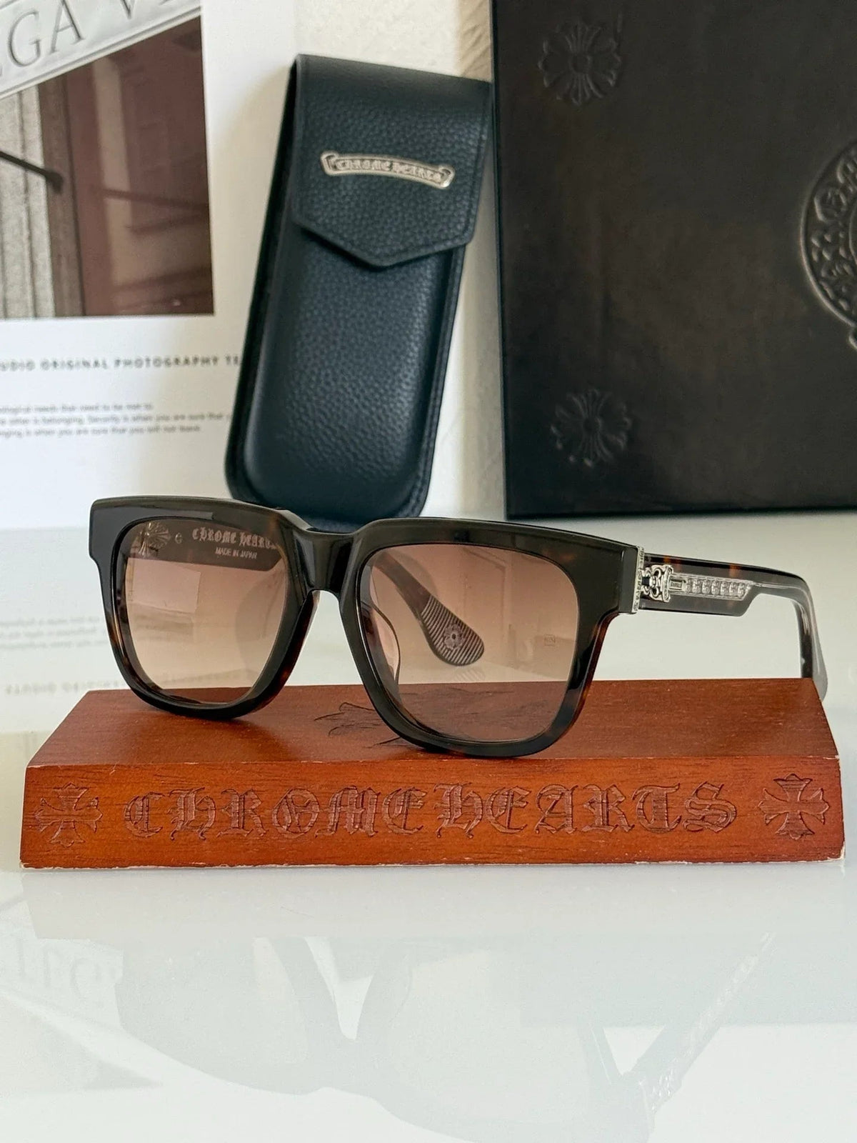 Chrome Hearts BOX OFFICER Sunglasses⚜️