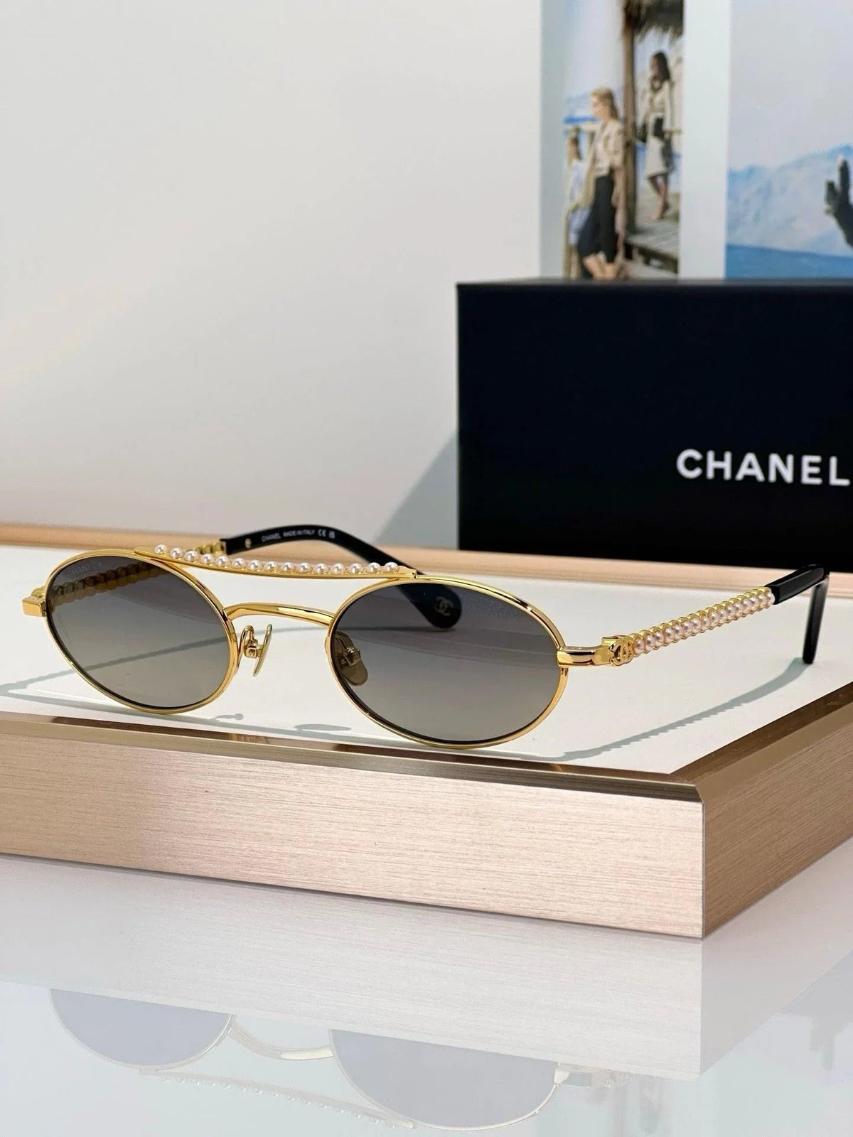 CHANEL 4297H Oval Sunglasses  Chanel Eyewear  🖤