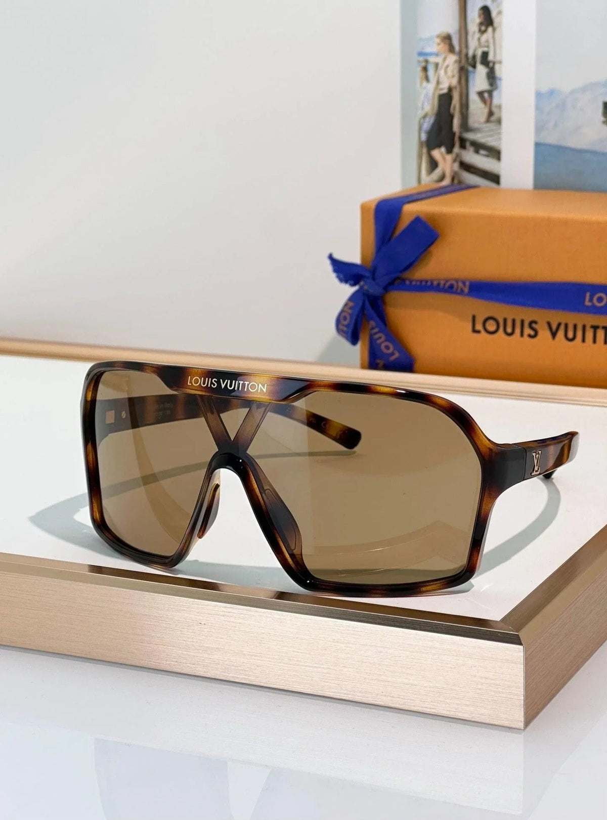 Louis Vuitton Z3103U LV Ski LV Tramontane Mask Sunglasses ✨