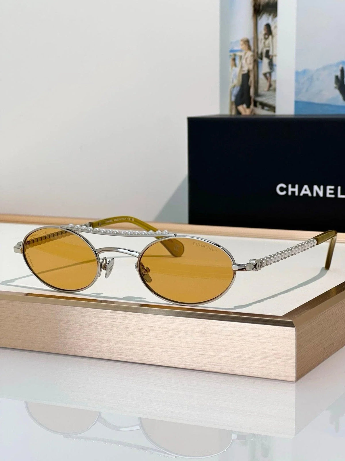 CHANEL 4297H Oval Sunglasses  Chanel Eyewear  🖤