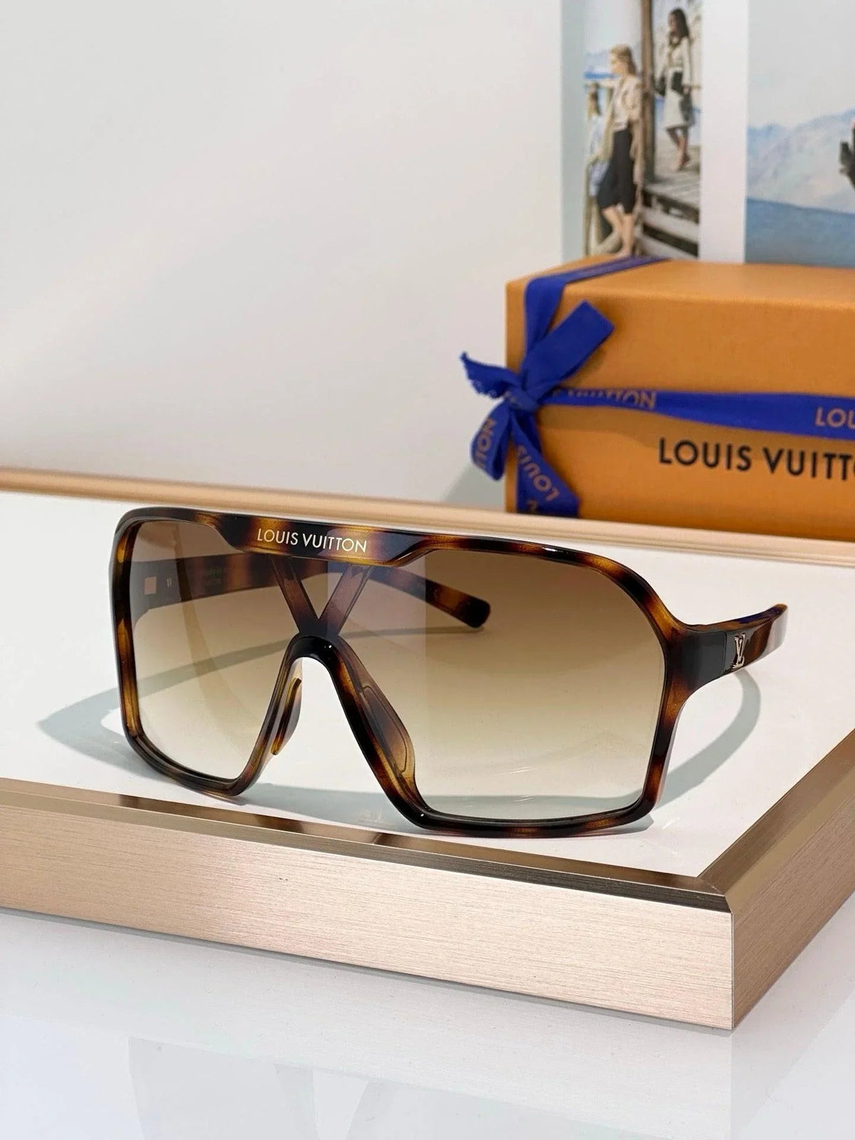 Louis Vuitton Z3103U LV Ski LV Tramontane Mask Sunglasses ✨