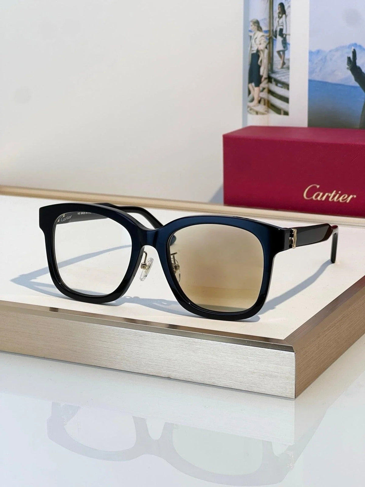 Cartier PREMIÈRE DE CARTIER CT0589SA Sunglasses- Photochromic  🐆