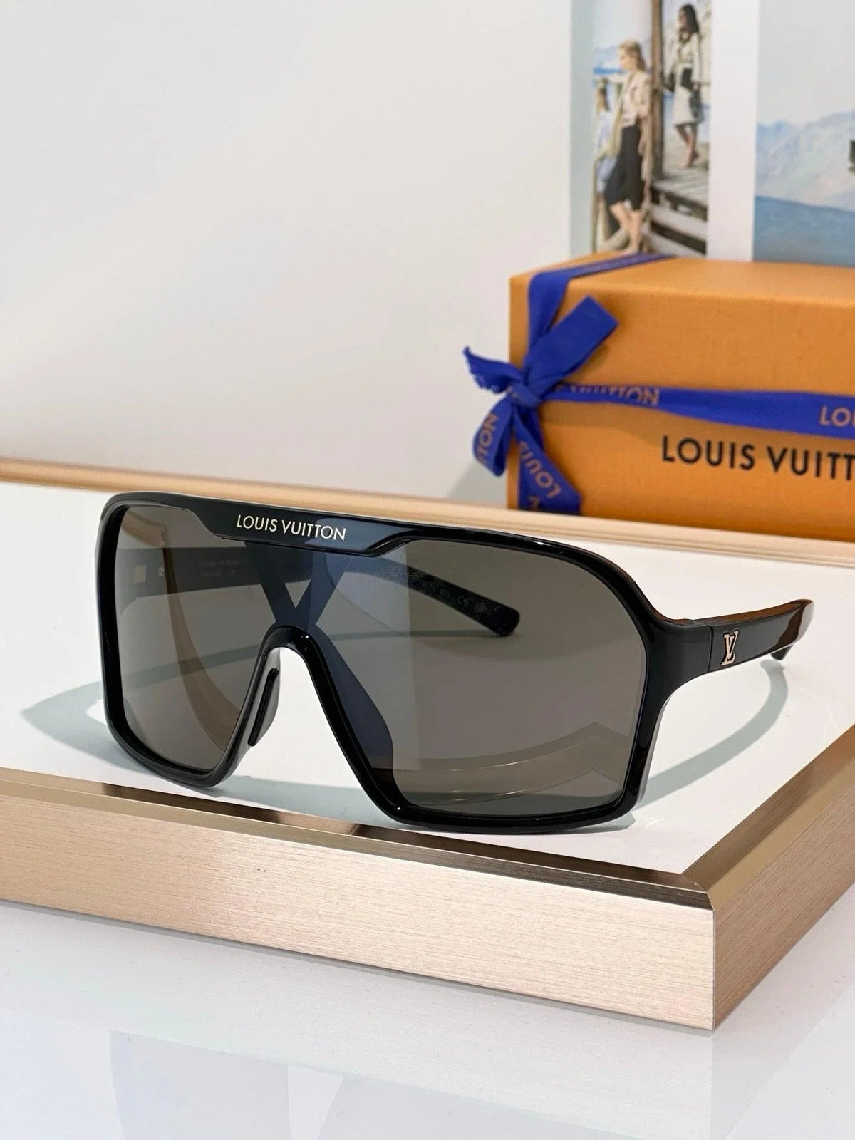 Louis Vuitton Z3103U LV Ski LV Tramontane Mask Sunglasses ✨