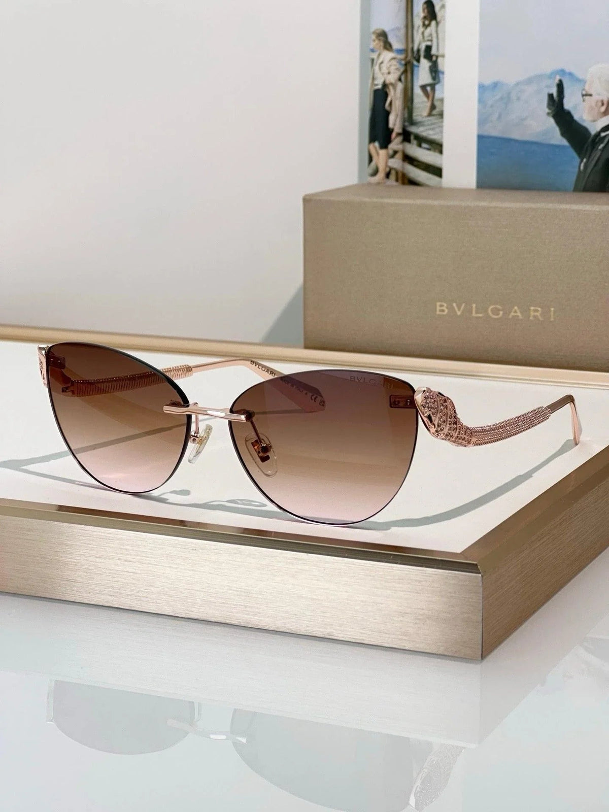BVLGARI Bvlgari Serpenti Forever BV 40065 Sunglasses ✨