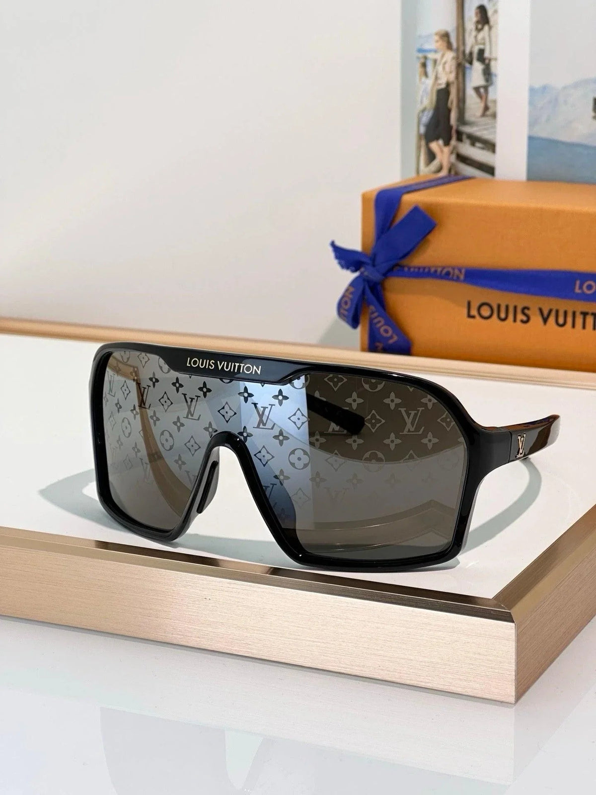 Louis Vuitton Z3103U LV Ski LV Tramontane Mask Sunglasses ✨