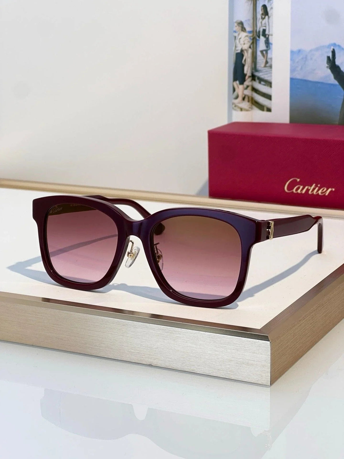 Cartier PREMIÈRE DE CARTIER CT0589SA Sunglasses- Photochromic  🐆