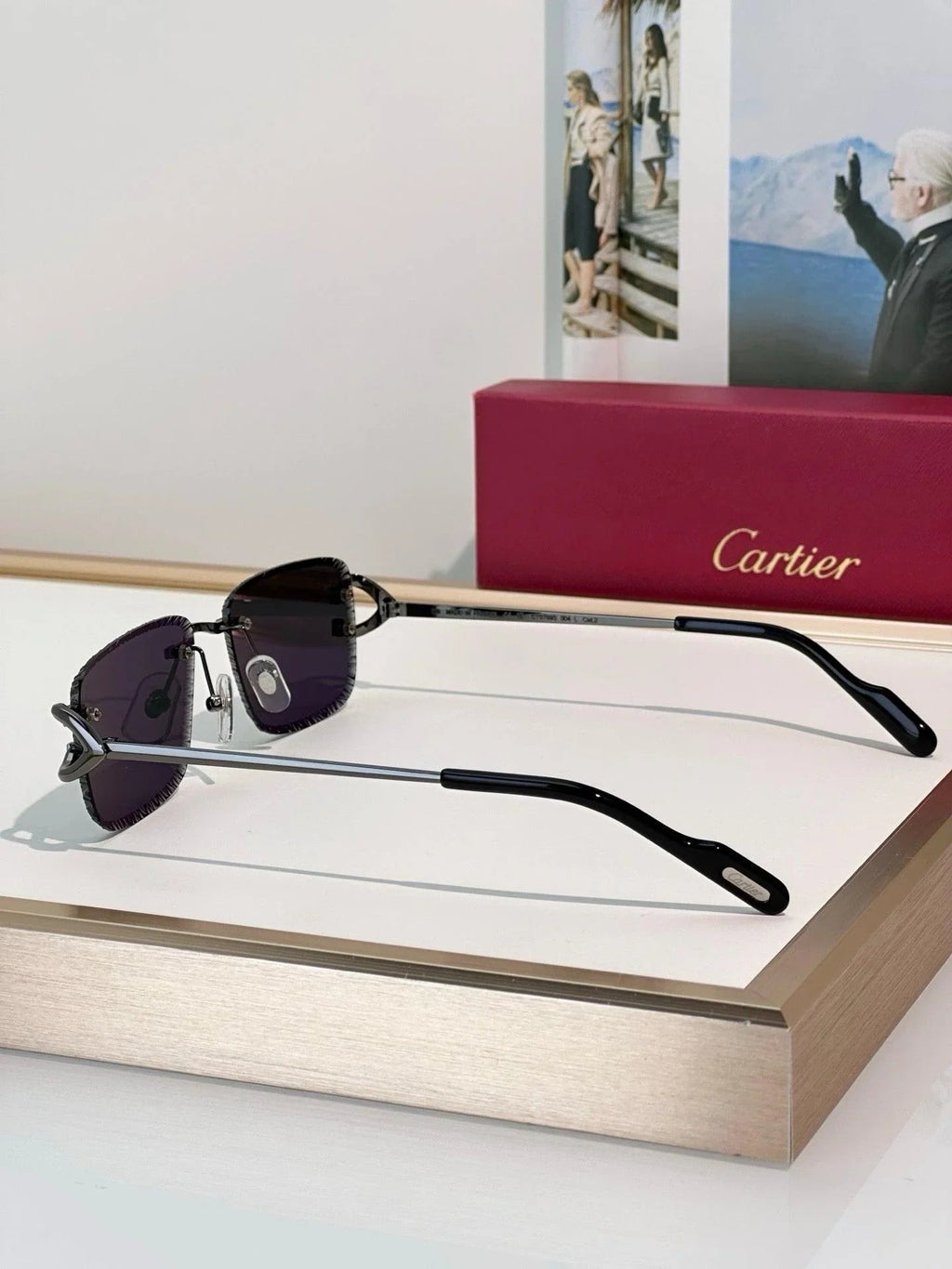 Cartier CLASSIC C DE CARTIER MOTIF CT0799 Sunglasses-Photochromic Glasses 🐆