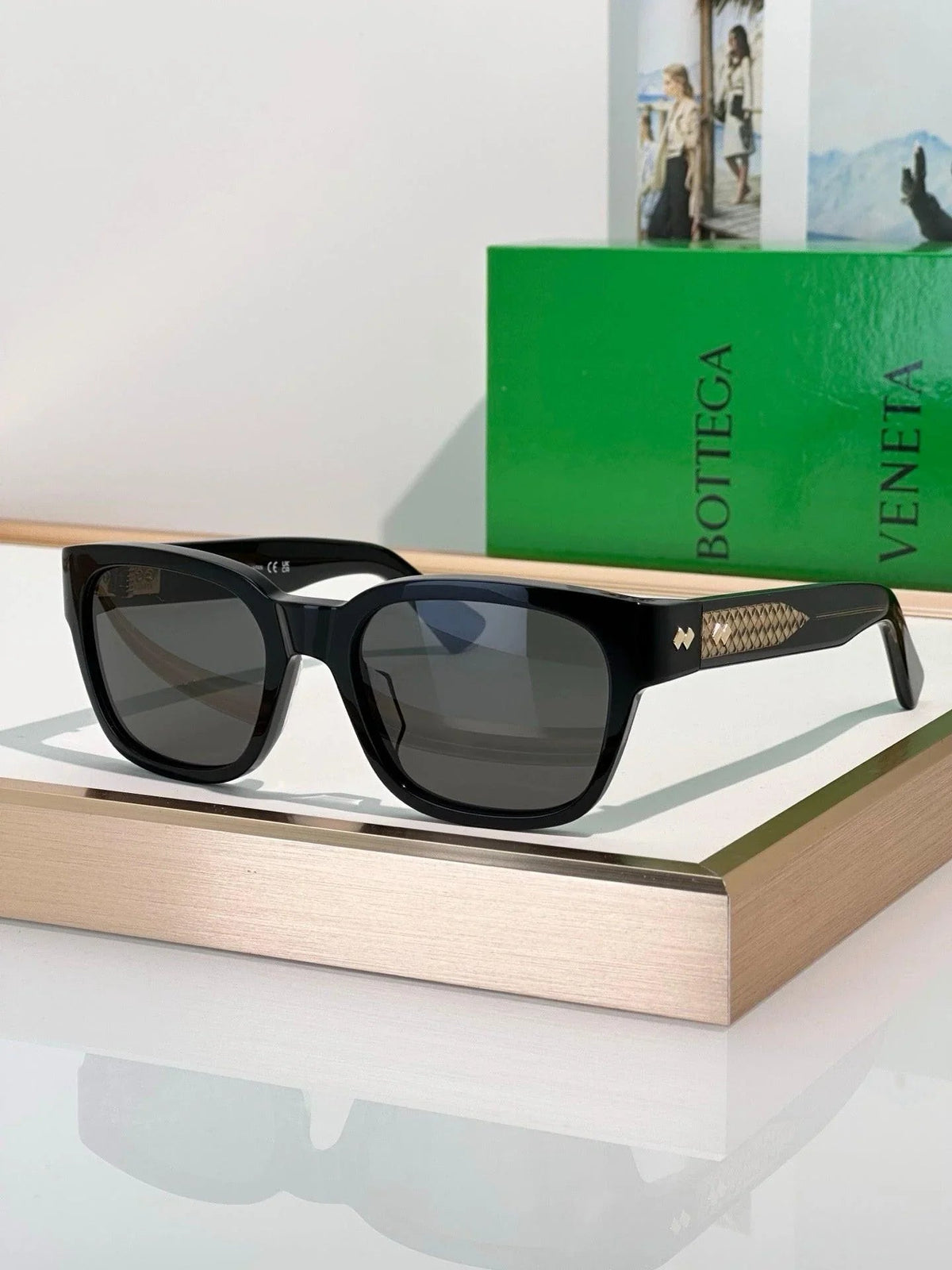 BOTTEGA VENETA RBV1400S Acetate Sunglasses💚