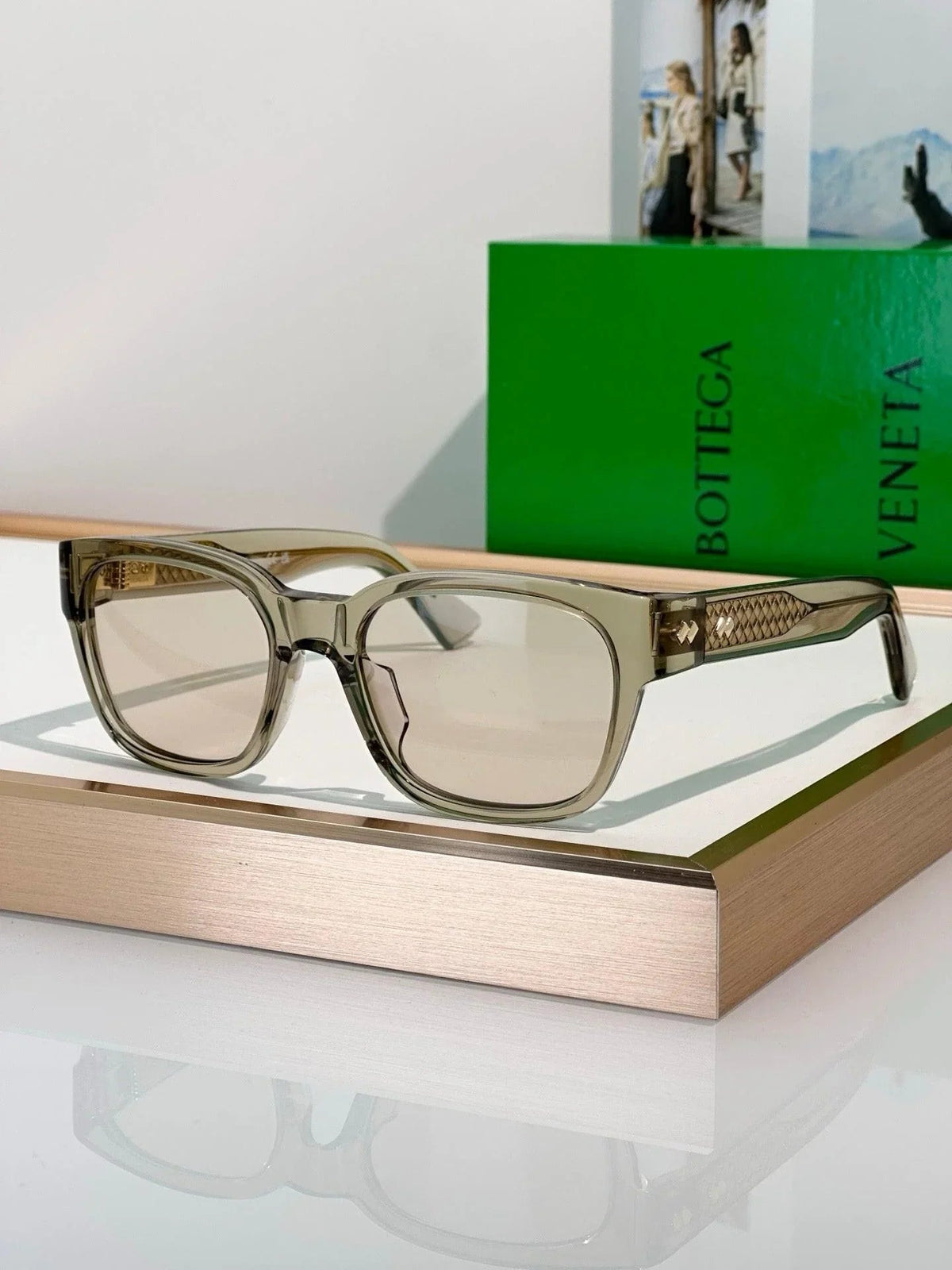 BOTTEGA VENETA RBV1400S Acetate Sunglasses💚