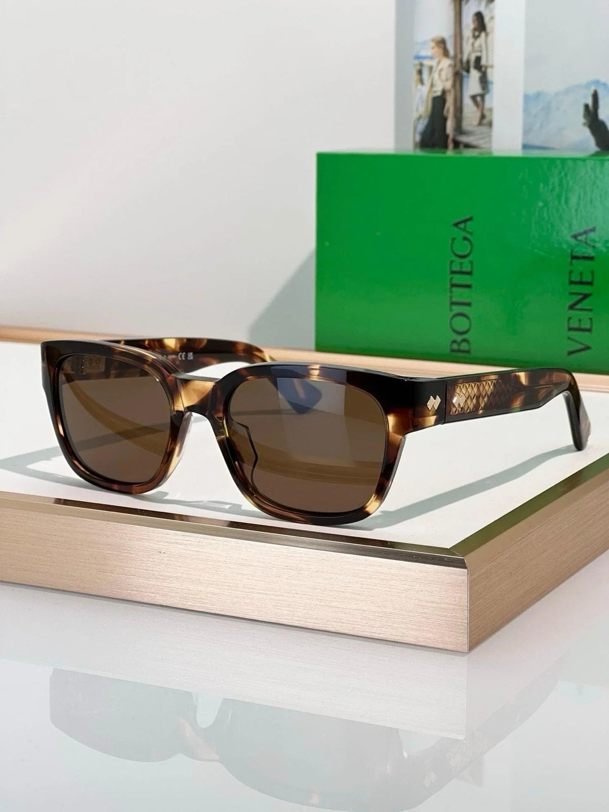 BOTTEGA VENETA RBV1400S Acetate Sunglasses💚