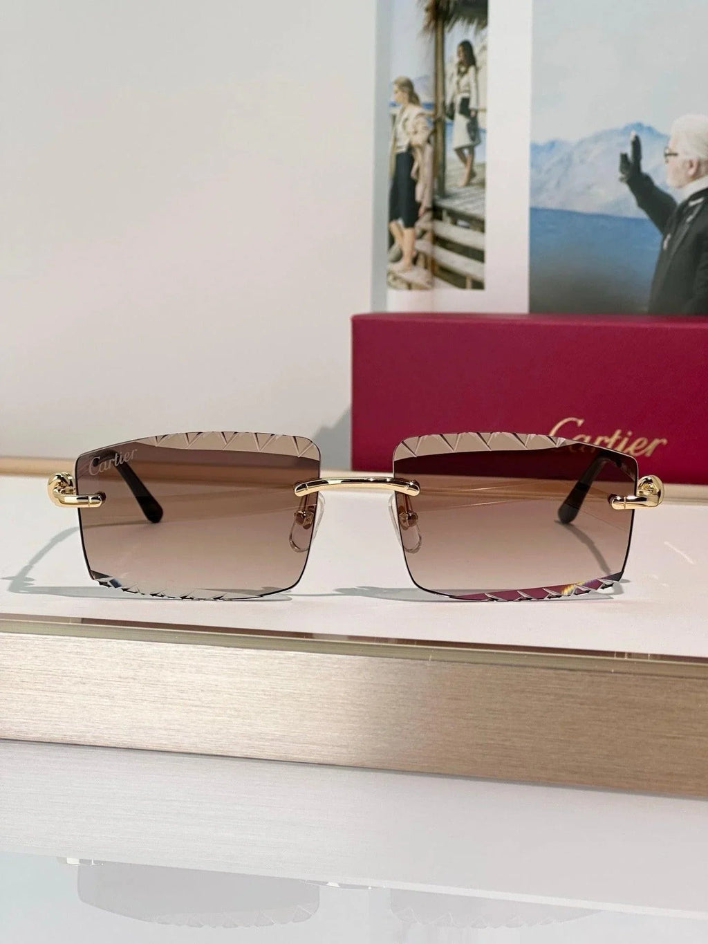 Cartier CLASSIC C DE CARTIER MOTIF CT0916 Sunglasses 🐆