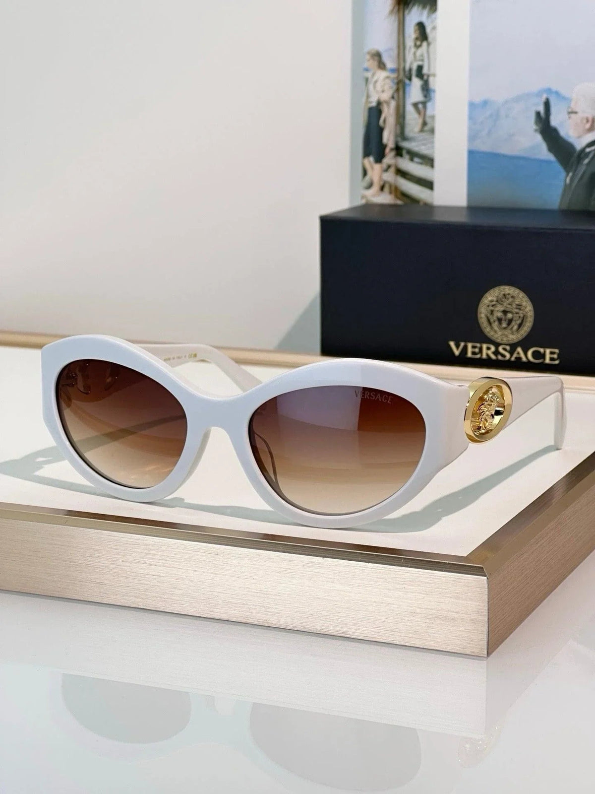 VERSACE 4485 GB1/87 Sunglasses  ✨