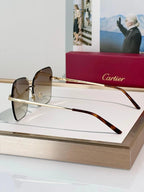 Cartier Panthere CT0147S 004 Sunglasses 🐆