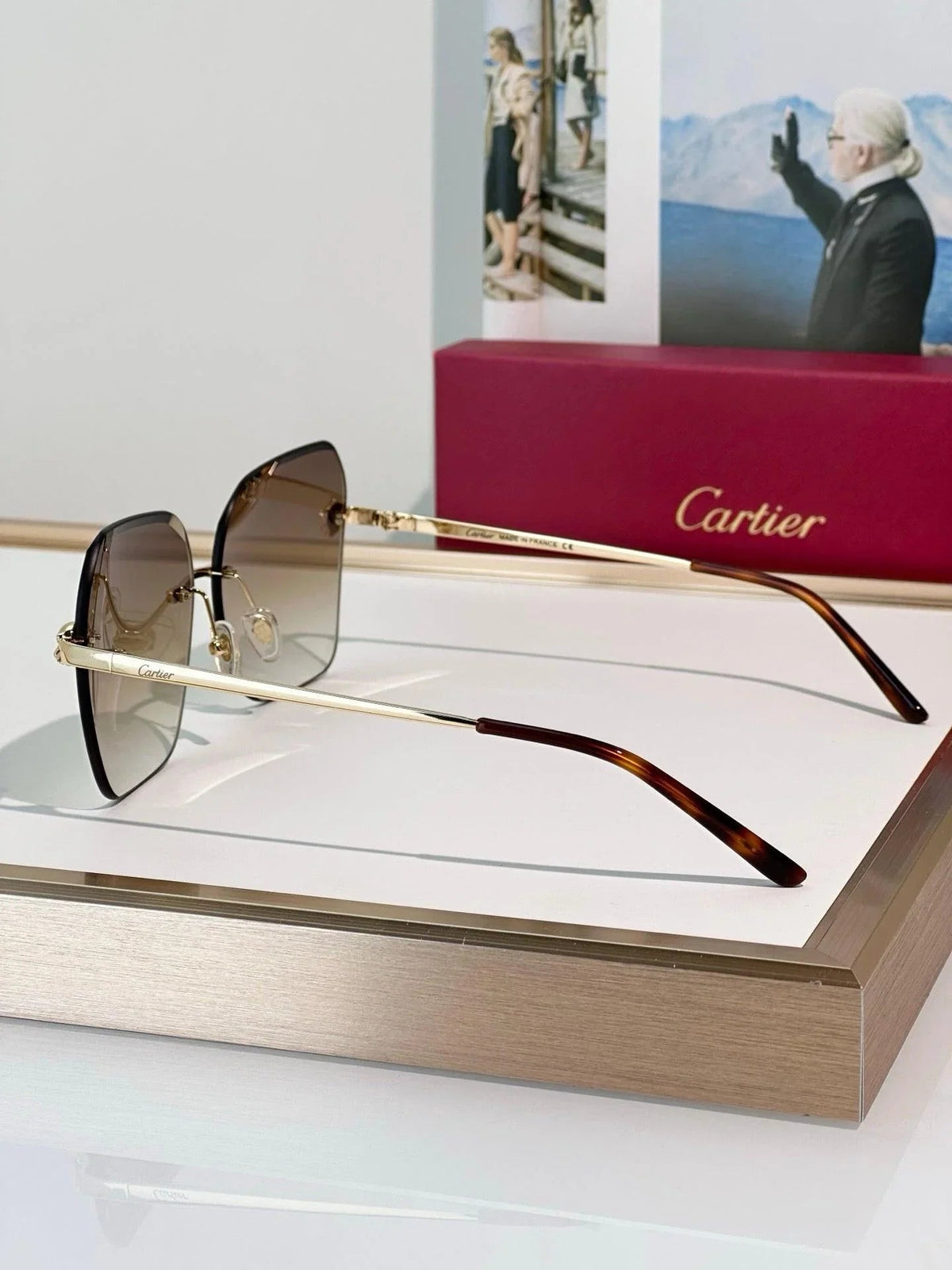 Cartier Panthere CT0147S 004 Sunglasses 🐆