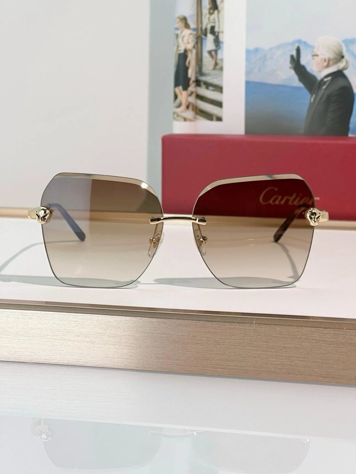 Cartier Panthere CT0147S 004 Sunglasses 🐆