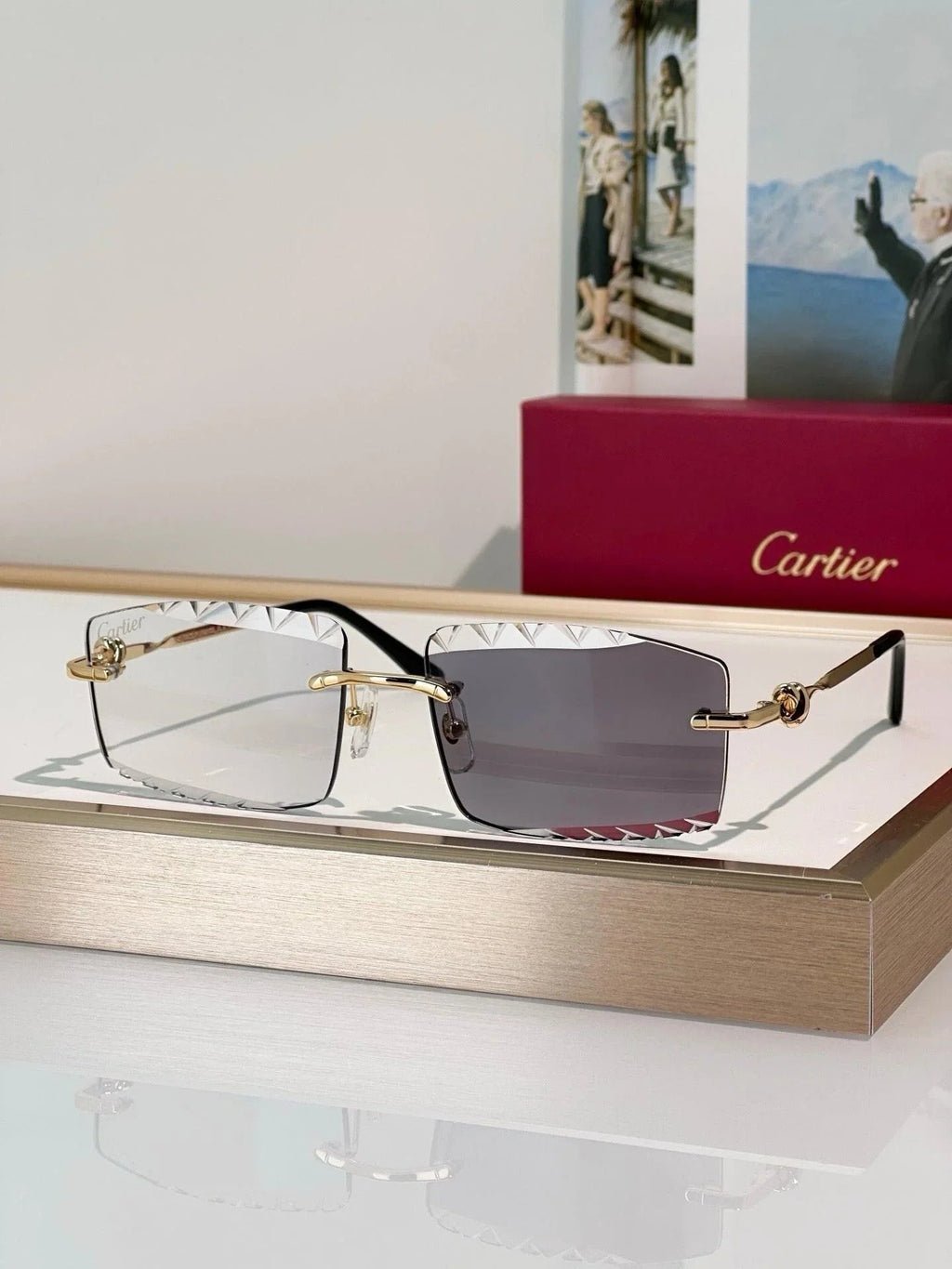 Cartier CLASSIC C DE CARTIER MOTIF CT0916 Sunglasses 🐆
