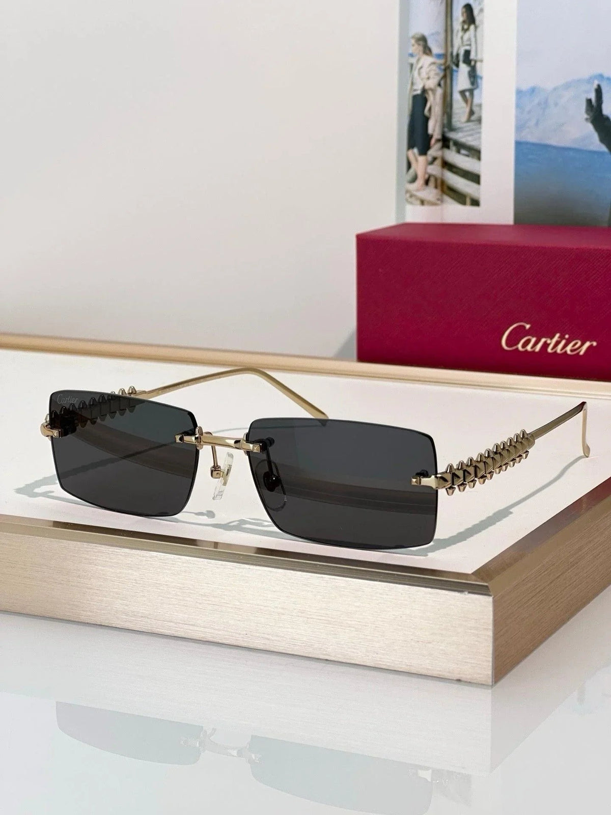 Cartier Exception  Motif CT0604S 004 Sunglasses 🐆