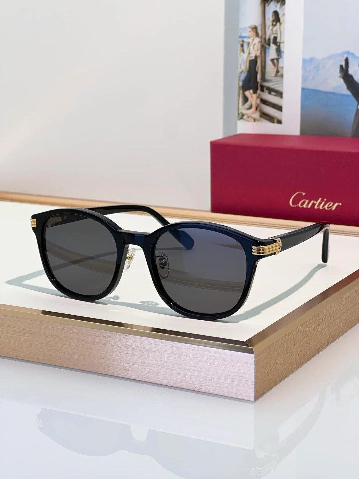 Cartier PREMIÈRE DE CARTIER CT0302S Unisex Sunglasses 🐆