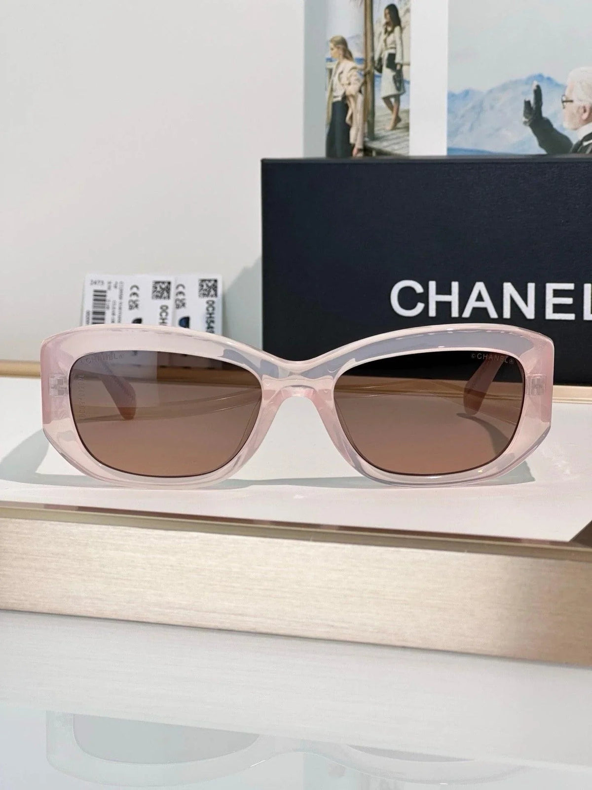 CHANEL 5493 RECTANGLE SUNGLASSES - Chanel Eyewear  🖤