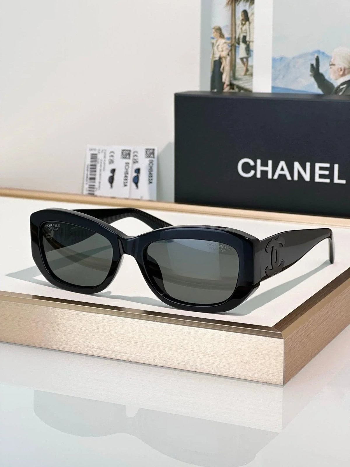 CHANEL 5493 RECTANGLE SUNGLASSES - Chanel Eyewear  🖤