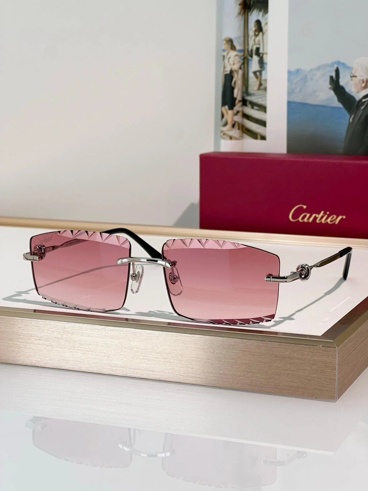Cartier CLASSIC C DE CARTIER MOTIF CT0916 Sunglasses 🐆