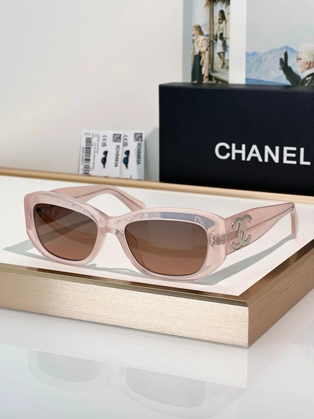 CHANEL 5493 RECTANGLE SUNGLASSES - Chanel Eyewear  🖤