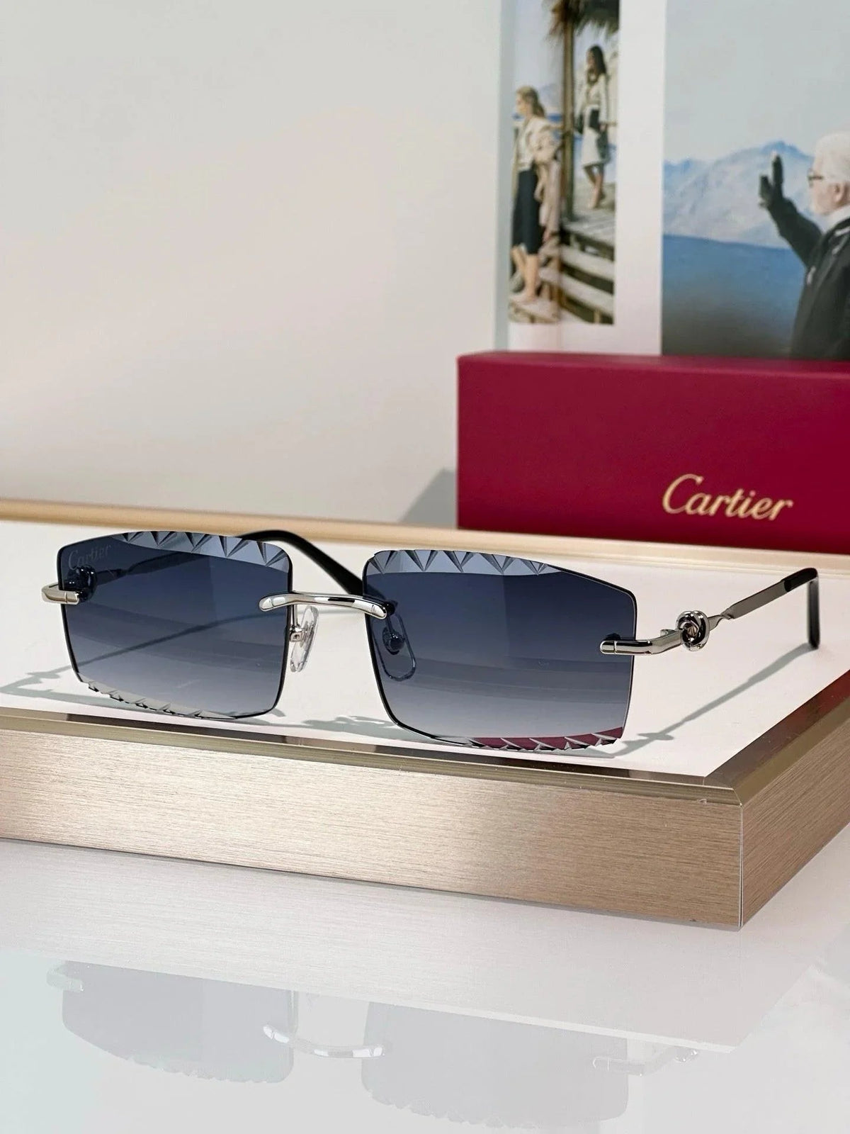 Cartier CLASSIC C DE CARTIER MOTIF CT0916 Sunglasses 🐆