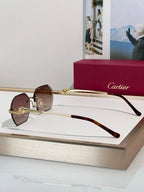 Cartier CLASSIC C DE CARTIER MOTIF Panthere CT0828 S Sunglasses 🐆