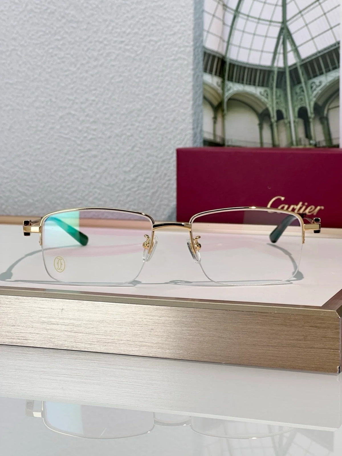 Cartier EYEGLASSES - CT0319O 001 55  🐆