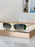 DIOR Dior Clover S1U Gray Rectangular Sunglasses✨