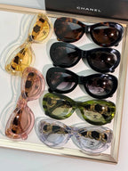CHANEL 9182 EXCLUSIVE  OVAL  SUNGLASSES - Chanel Eyewear  🖤