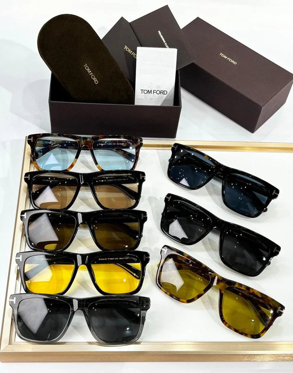 TOM FORD Buckley-02 TF906-N 01A  🔱
