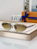 Louis Vuitton Z3015U LV Jewel Low Cat Eye Sunglasses  ✨