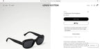 Louis Vuitton Z2721U 1.0 Millionaires Oval Sunglasses✨