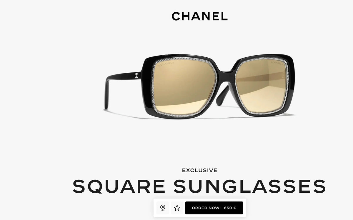 CHANEL 9157 Exclusive Square Sunglasses   🖤