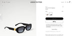 Louis Vuitton Z3013U LV Go-14 Oval Sunglasses  ✨